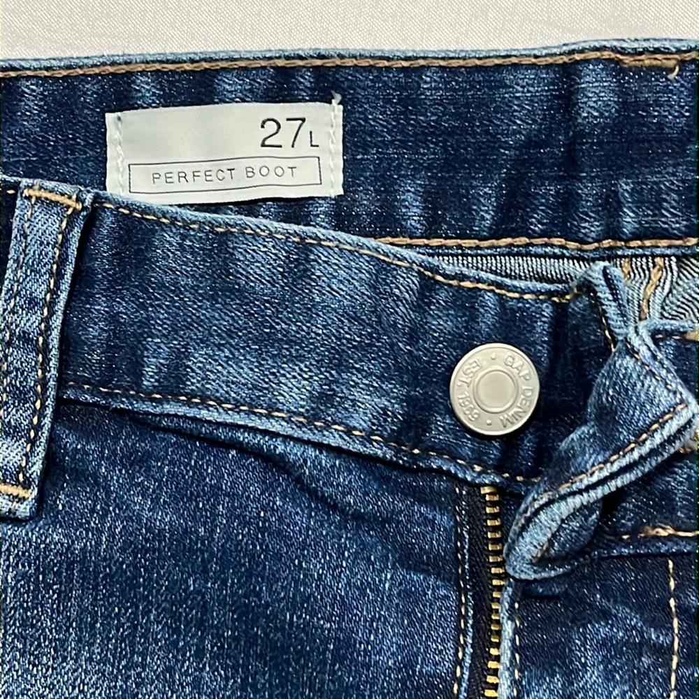 Gap Blue Washed Denim Jeans